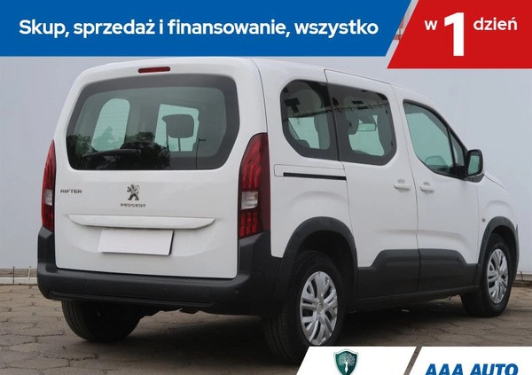 Peugeot Rifter cena 66000 przebieg: 84024, rok produkcji 2019 z Zdzieszowice małe 121